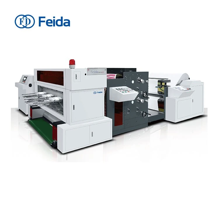 Rollenstanzmaschine Inline-Flexodruck